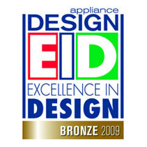 Appliance Design, EID = Excellence in Design, Bronze for small domestic appliances 2009